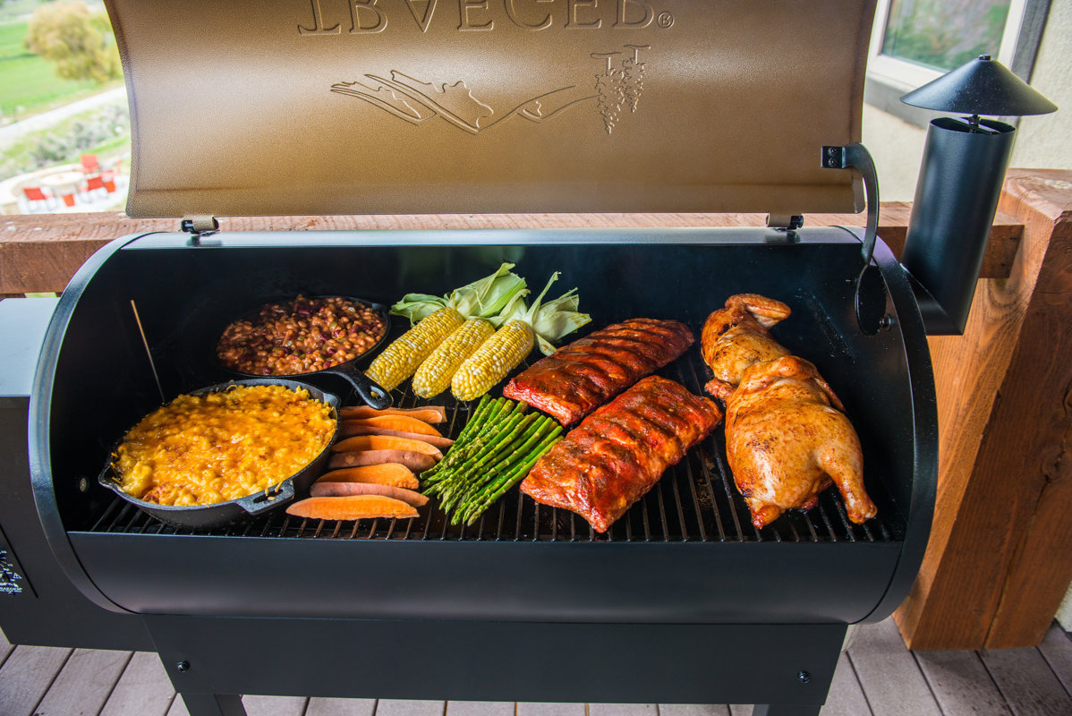 Traeger Pellet Grills 34" Texas Elite Wood Pellet Grill & Reviews Wayfair
